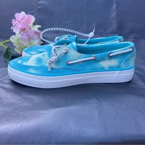 Sperry  Blue Tie-Dye Women's sneakers size 6